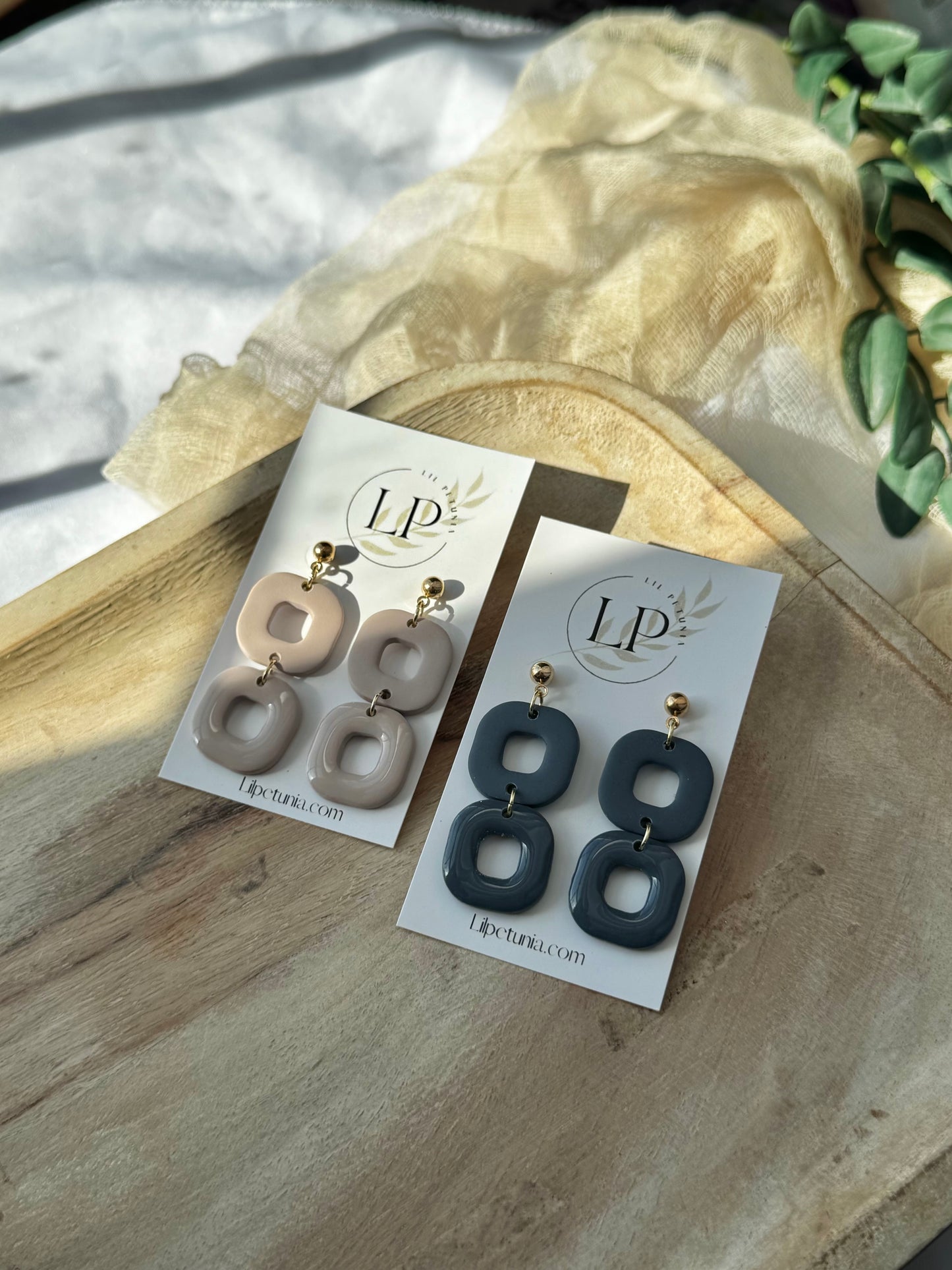 Rounded Square Dangles