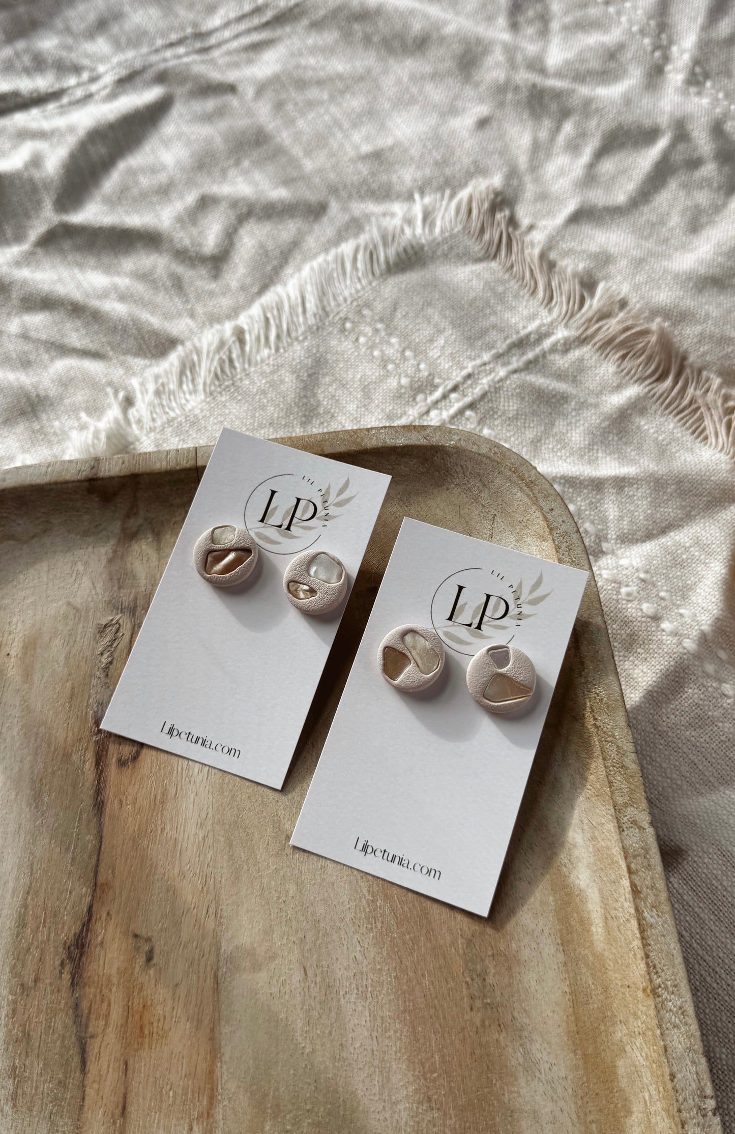 Seashell Studs
