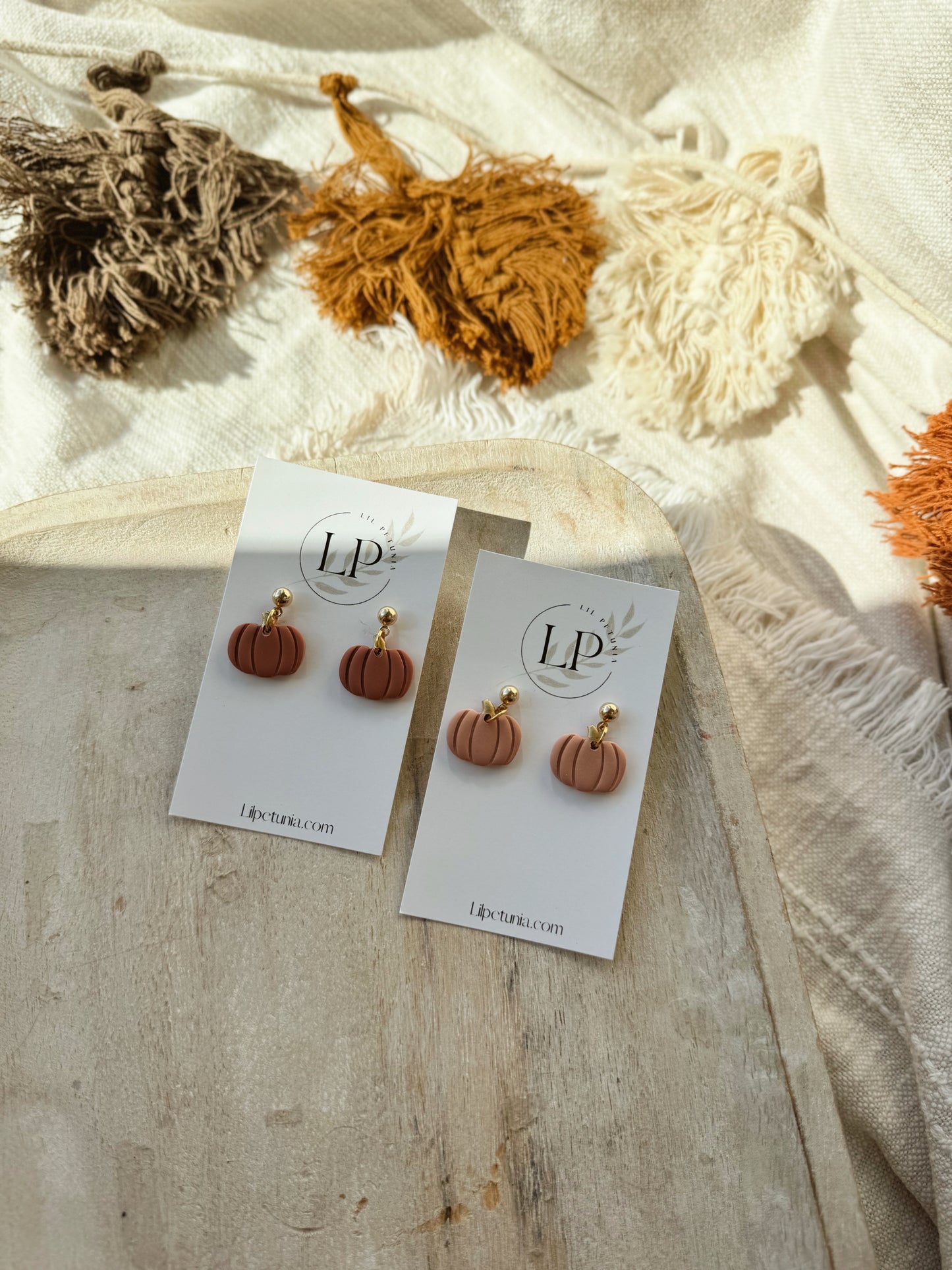 Pumpkin Dangles