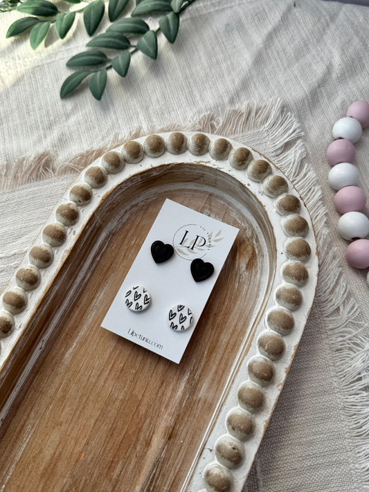 Black and White Stud Pack