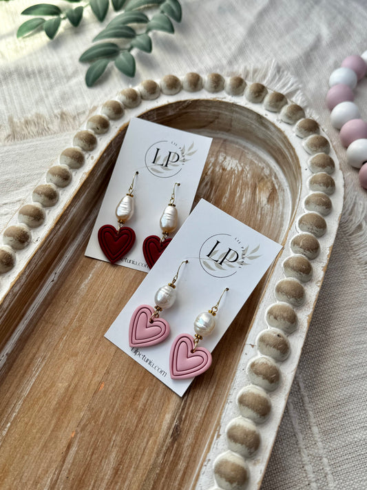 Pearly Heart Drops