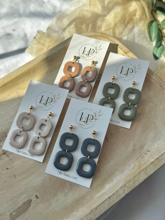 Rounded Square Dangles