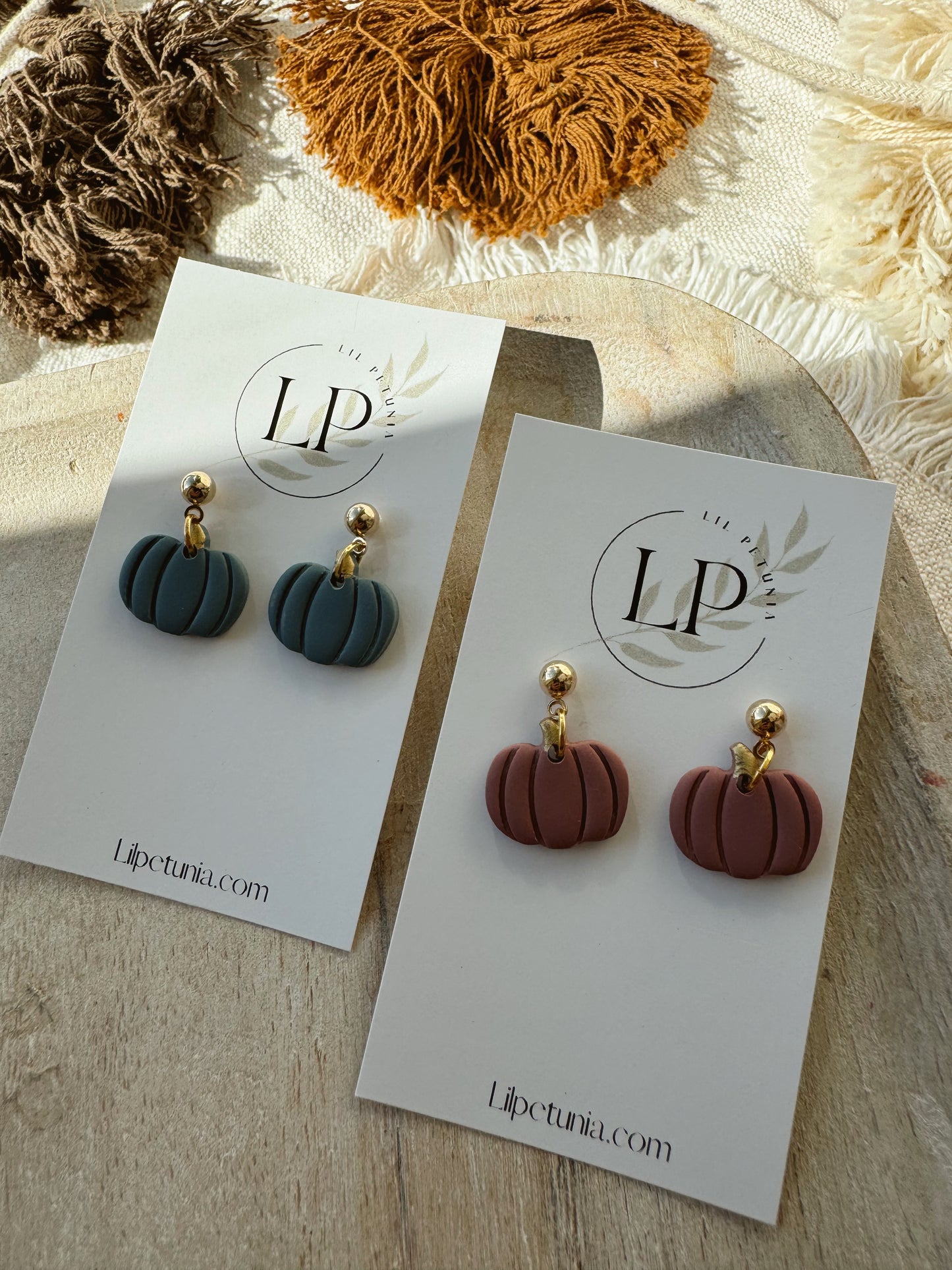 Pumpkin Dangles